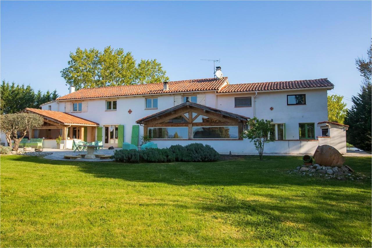 Au Temps Suspendu Villa Saint-Martin-d'Oydes ภายนอก รูปภาพ