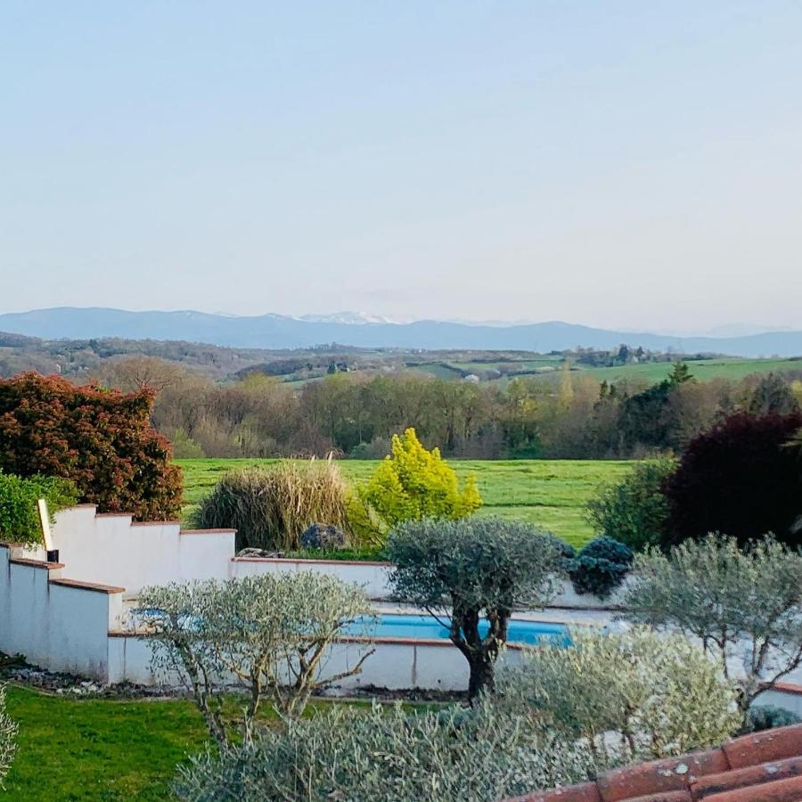 Au Temps Suspendu Villa Saint-Martin-d'Oydes ภายนอก รูปภาพ