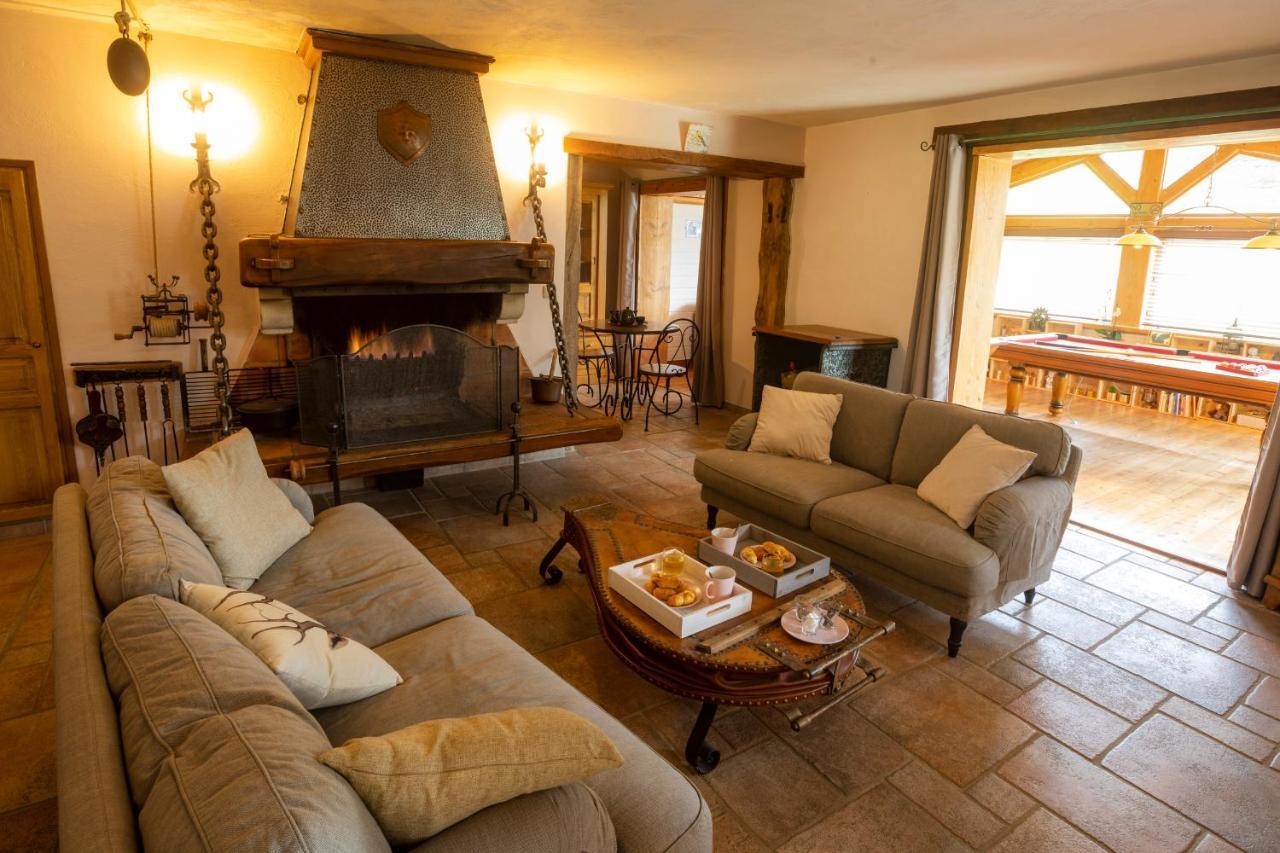 Au Temps Suspendu Villa Saint-Martin-d'Oydes ภายนอก รูปภาพ