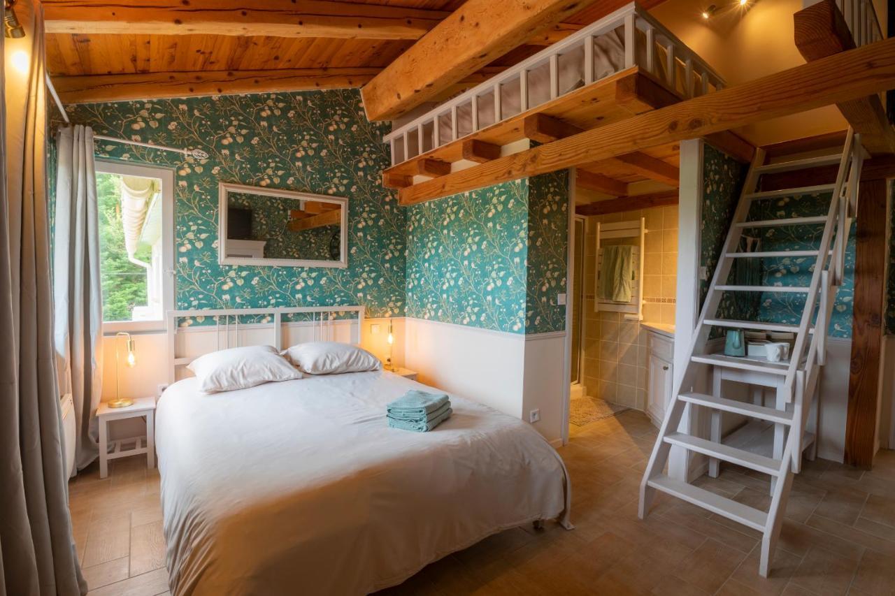 Au Temps Suspendu Villa Saint-Martin-d'Oydes ภายนอก รูปภาพ