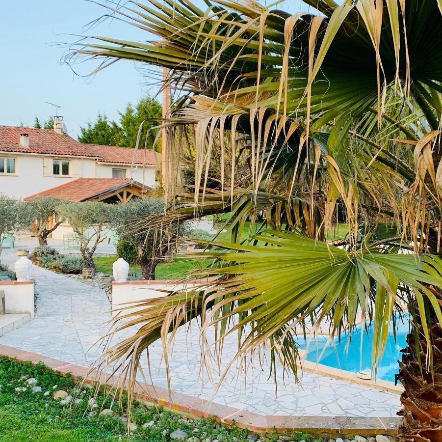 Au Temps Suspendu Villa Saint-Martin-d'Oydes ภายนอก รูปภาพ